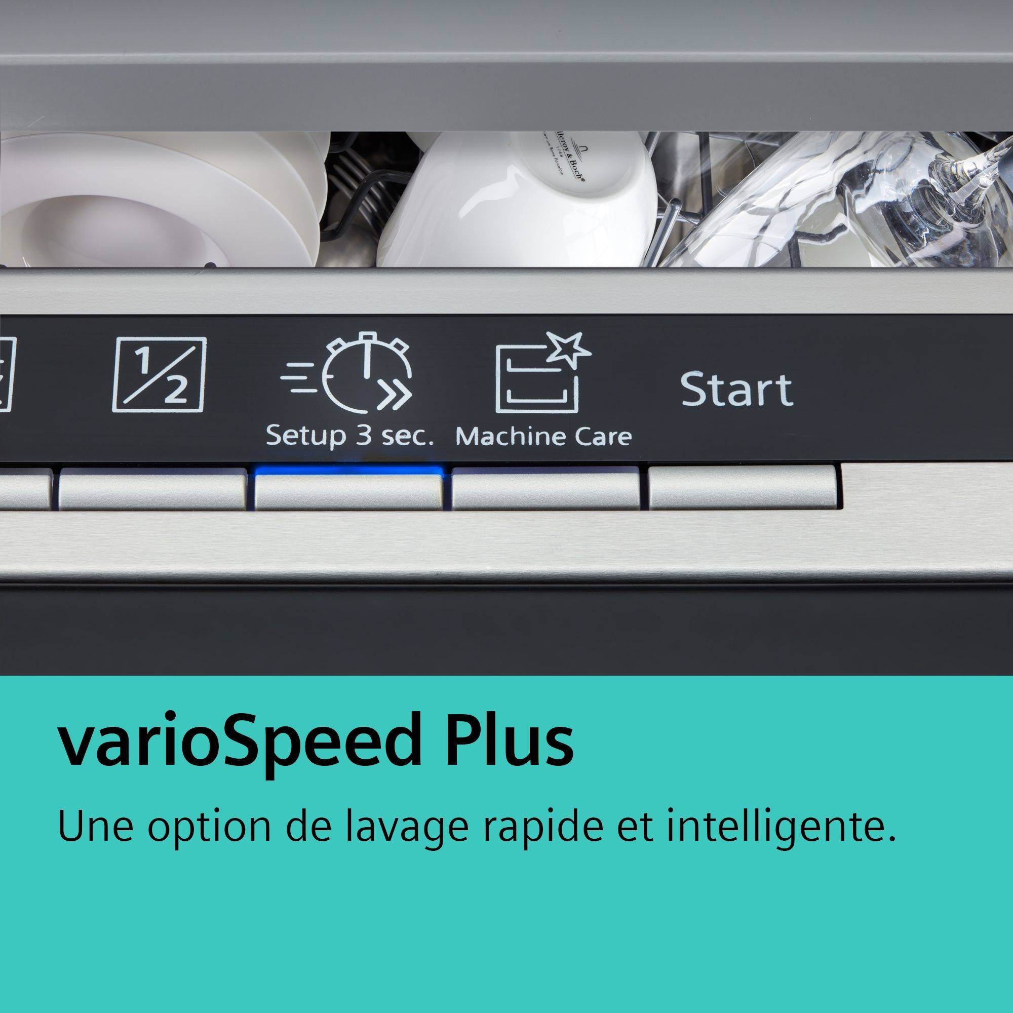 Lave vaisselle 60 cm SIEMENS iQ500 Home Connect 14 couverts - SN25ZI08CE Lave vaisselle 60 cm SIEMENS iQ500 Home Connect 14 couverts - SN25ZI08CE