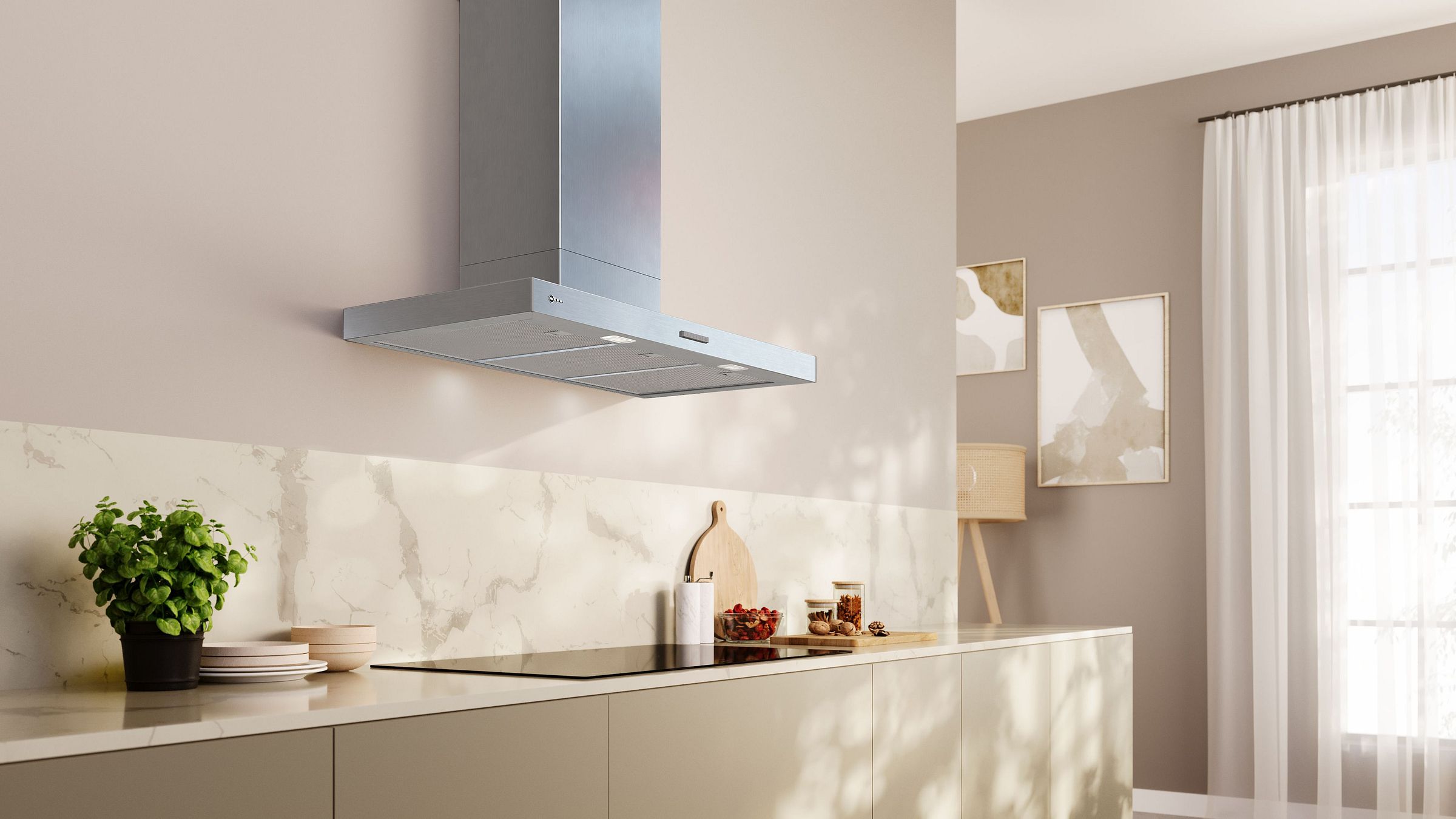 Hotte decorative murale NEFF  - D95BCC2L0