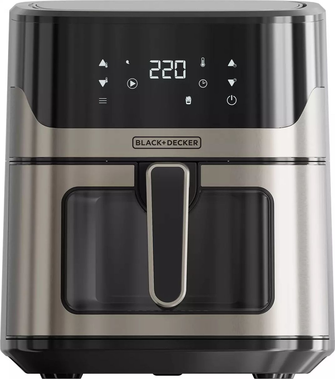 Friteuse à air chaud BLACK & DECKER AirFryer 6.5L 1600W Ecran tactile BXAF6500E