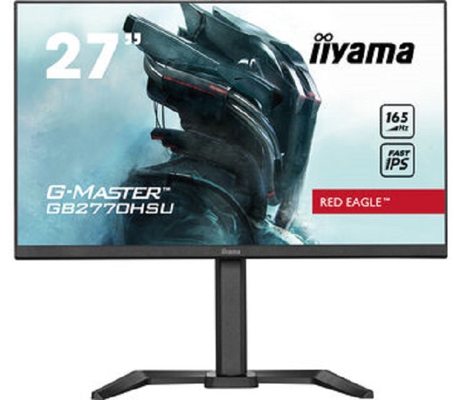 IIYAMA Ecran 27 pouces Full HD G-Master 27" Red Eagle Fast IPS 0.8 ms GB2770HSU-B5 IIYAMA Ecran 27 pouces Full HD G-Master 27" Red Eagle Fast IPS 0.8 ms GB2770HSU-B5
