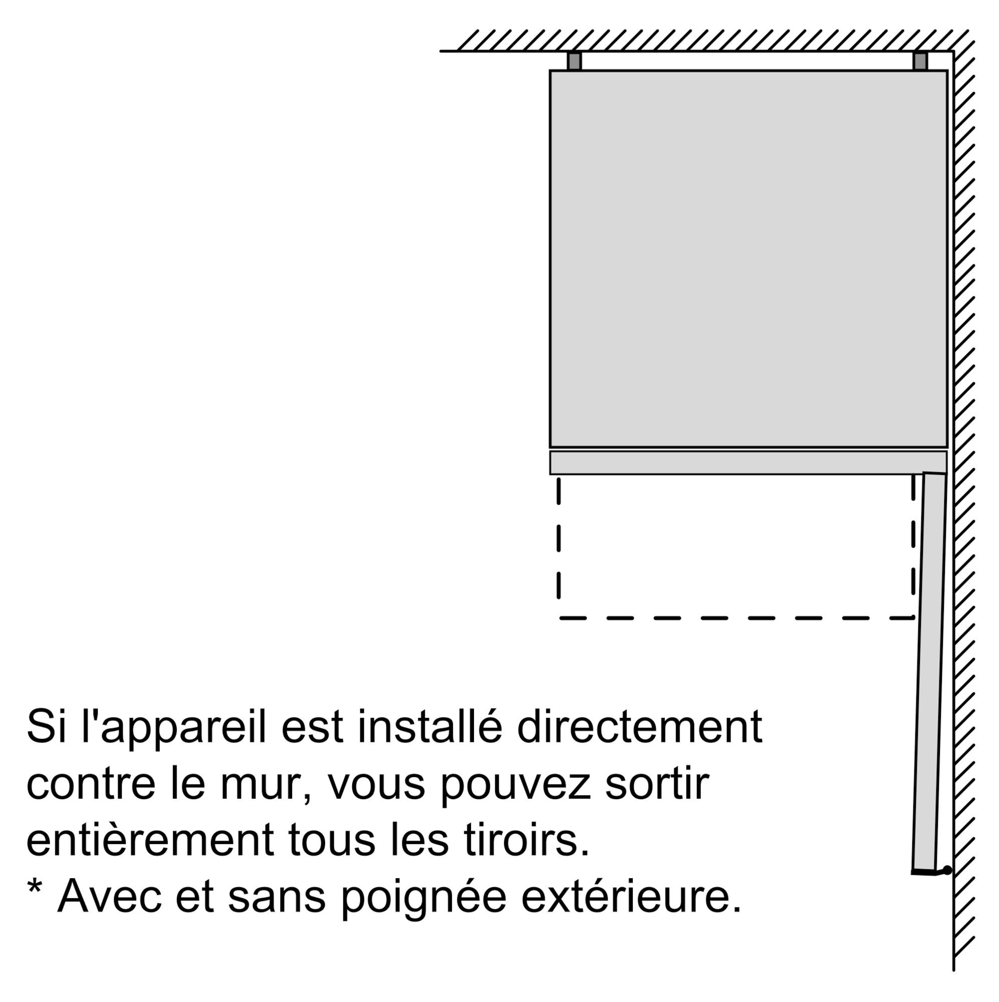 Réfrigérateur congélateur bas SIEMENS 366 litres Inox - KG39NVIEC