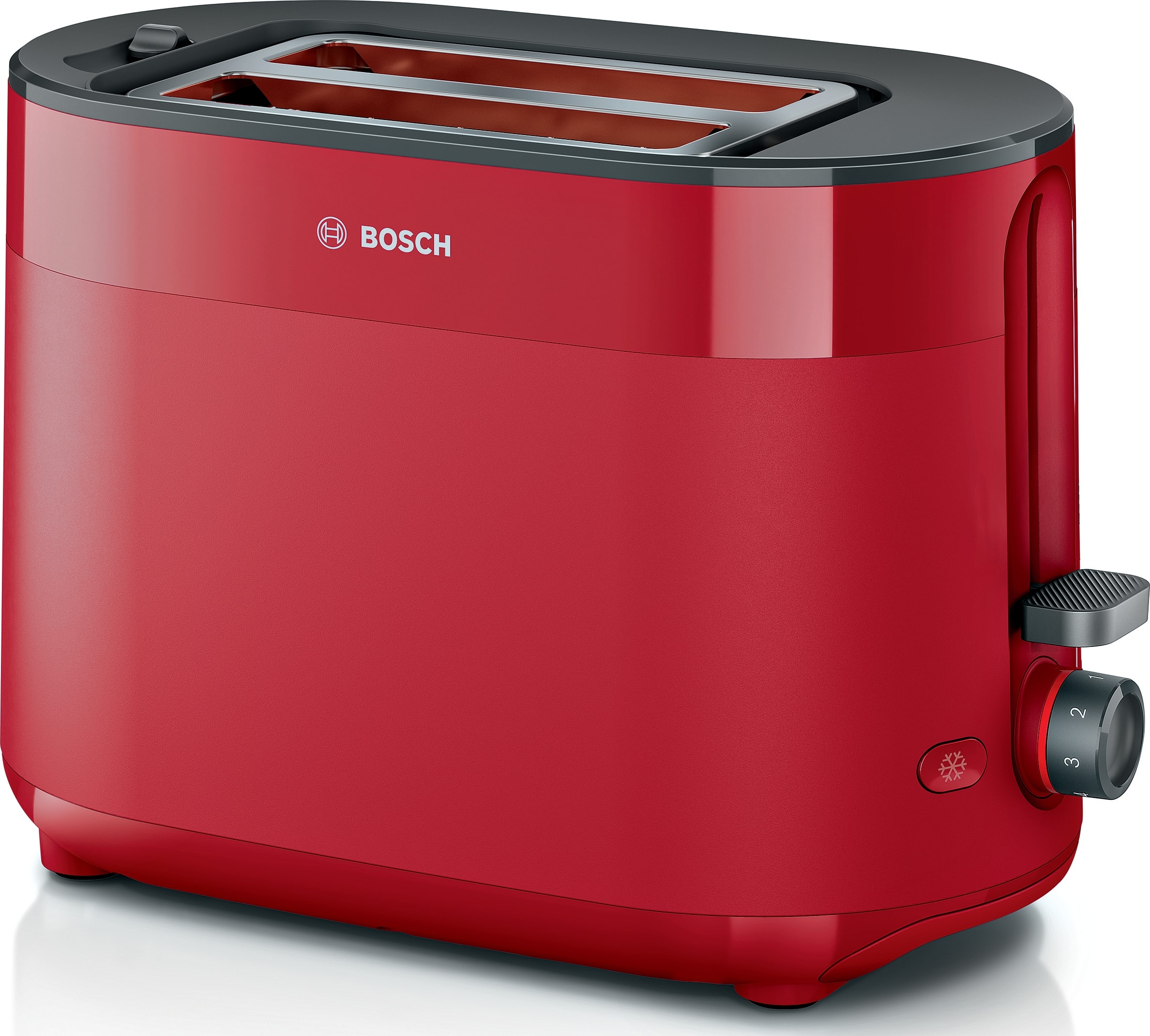 Grille pain BOSCH 2 fentes 950W Rouge TAT2M124