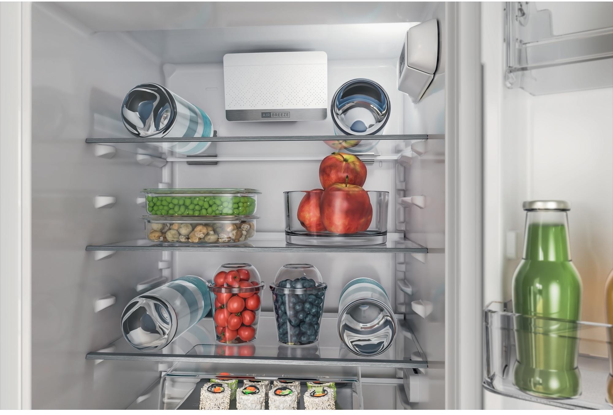 Réfrigérateur congélateur encastrable WHIRLPOOL  - WHC18D041C1