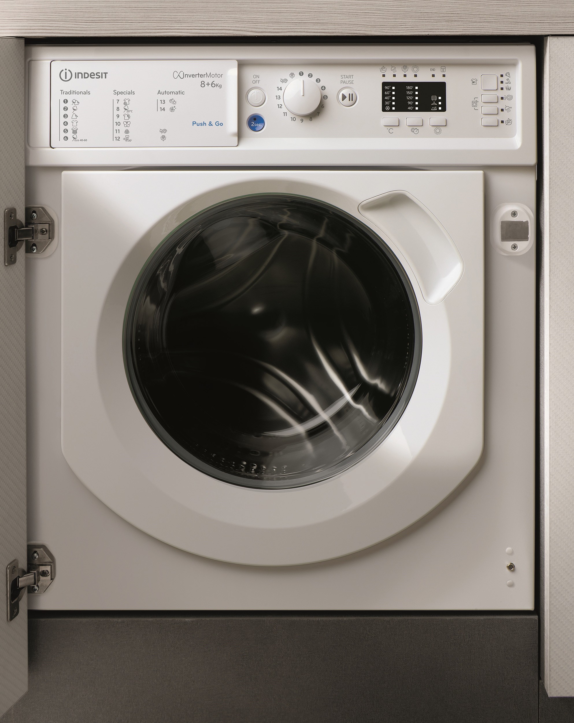 INDESIT Lave linge sechant encastrable   BIWDIL861484EU