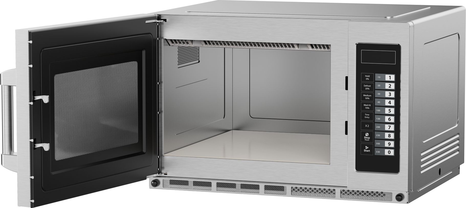 Micro ondes BEKO PROFESSIONAL 34L 2200W Inox - PRO34IX2BP