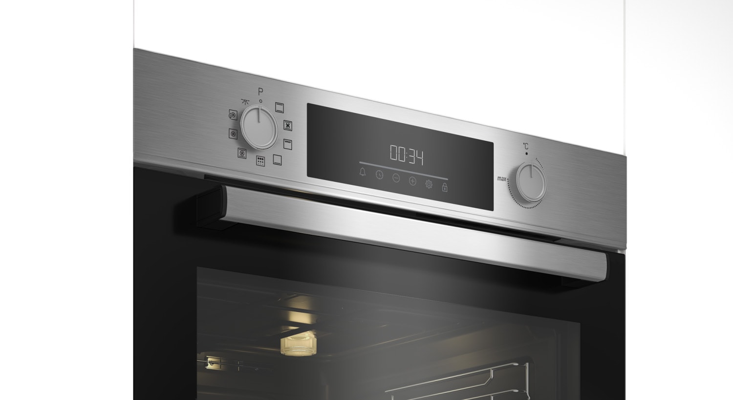 Four encastrable pyrolyse BEKO Multifonction 72L Inox - BBIM12300XMPEF Four encastrable pyrolyse BEKO Multifonction 72L Inox - BBIM12300XMPEF