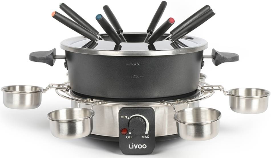Fondue LIVOO 1000W 8 personnes DOC264