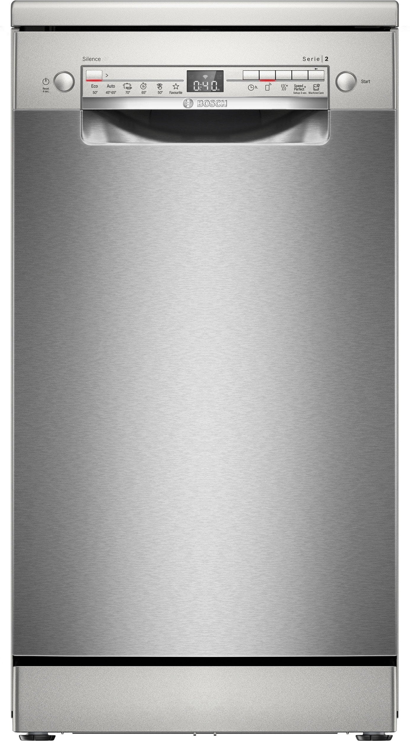 Lave vaisselle 45 cm BOSCH 10 couverts 46dB Gris - SPS2HKI58E
