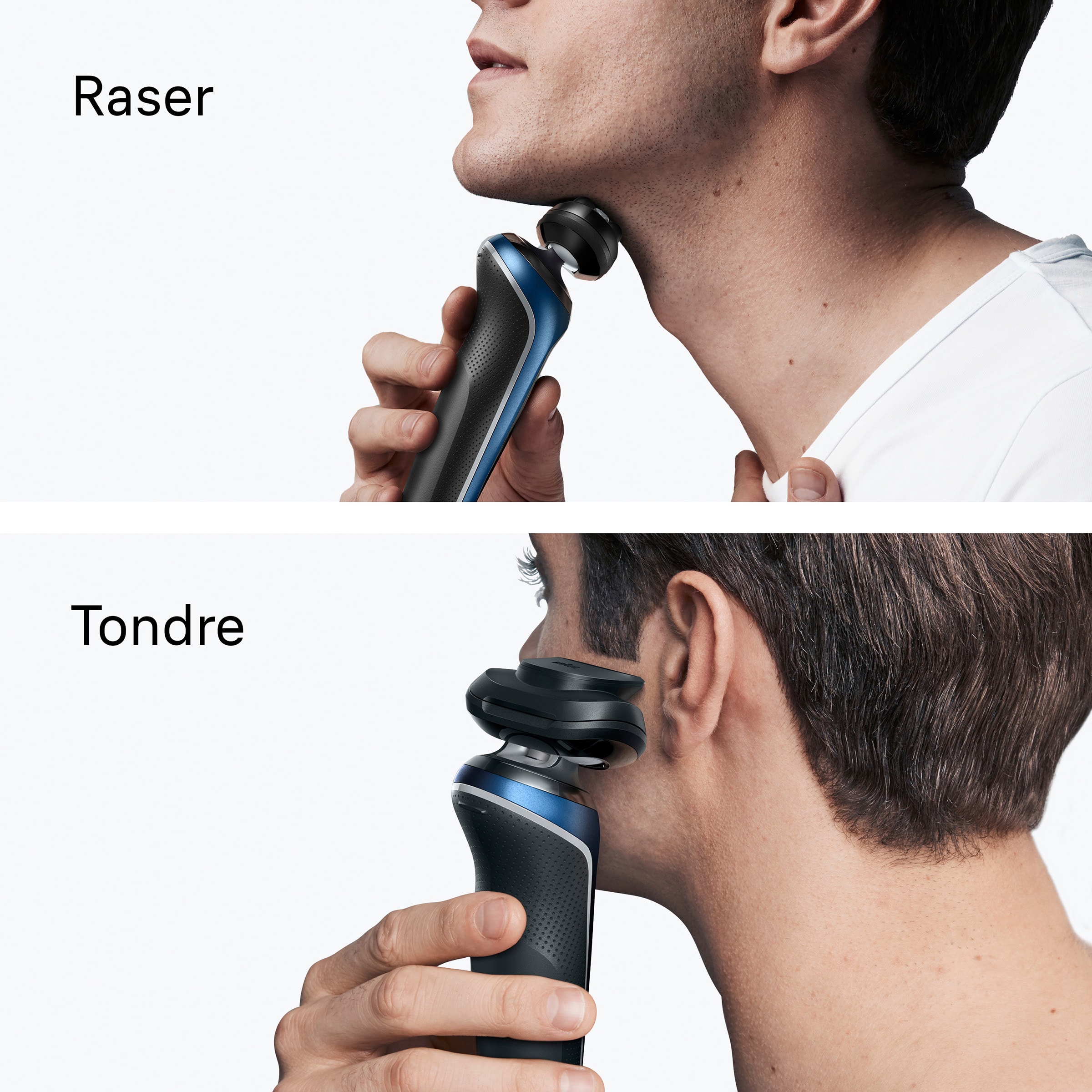 Rasoir électrique BRAUN SensoAdapt Wet & Dry Tête 2D flexible - 62-B1200S