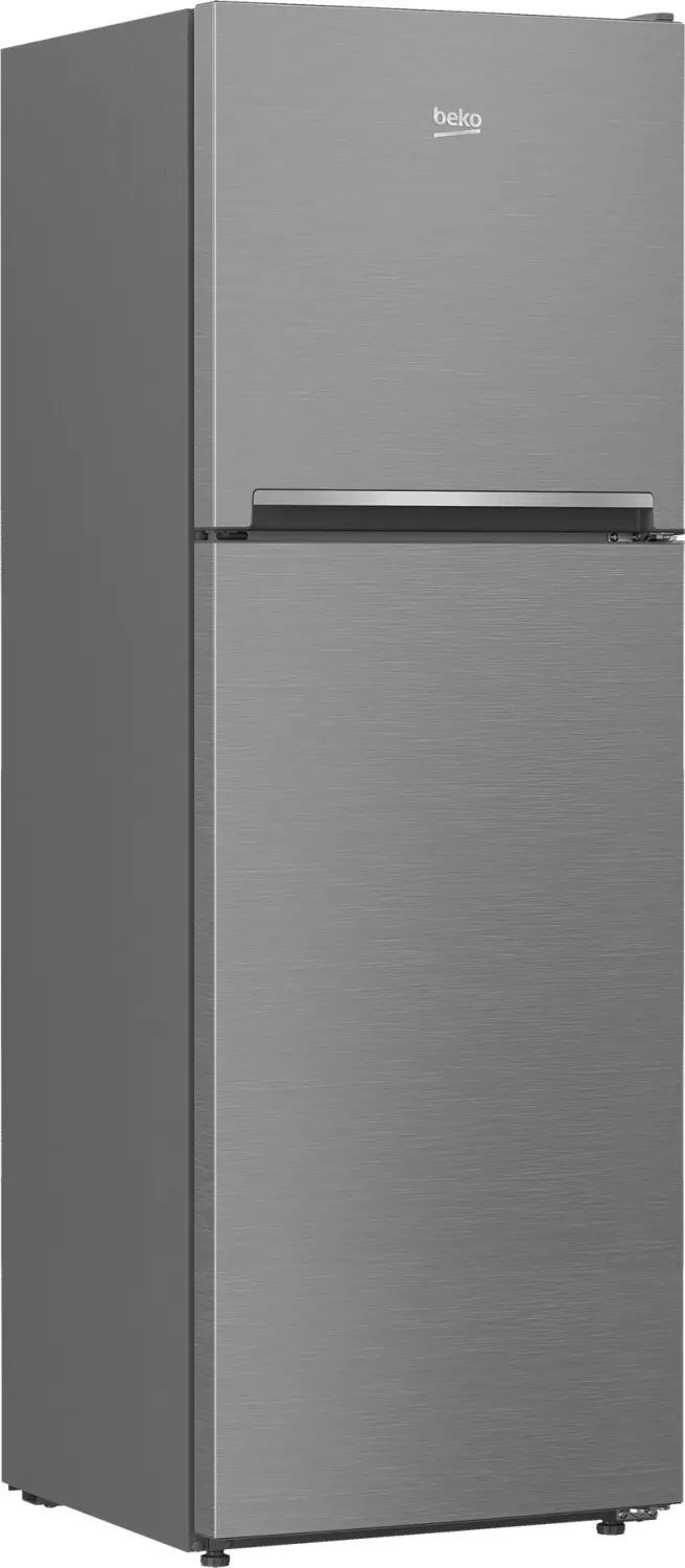 Réfrigérateur congélateur haut BEKO 313L No Frost Gris RDNE350K40XBN