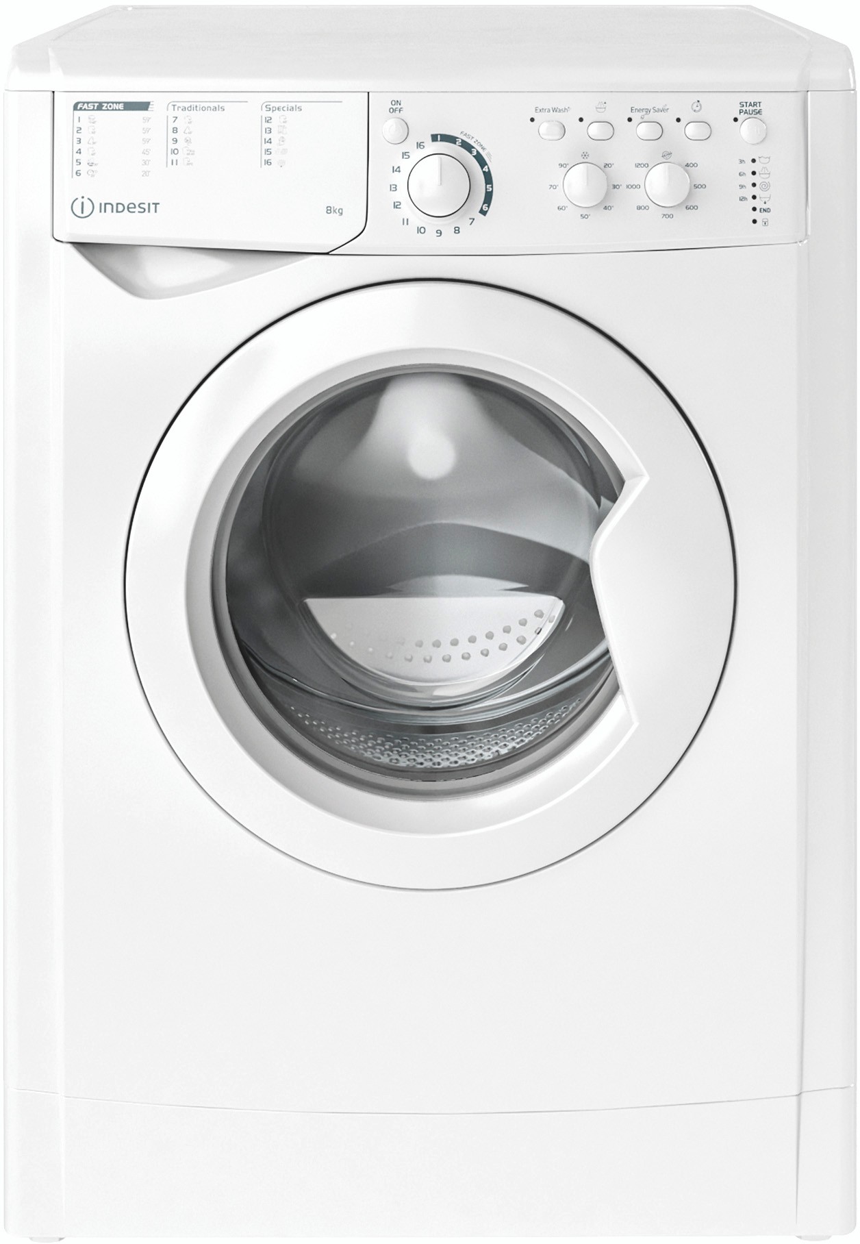 INDESIT Lave linge Frontal 1200 trs/mn 8kg  EWC81251WEUN