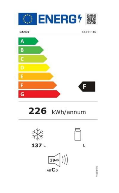 CANDY Congélateur coffre 137 L Blanc - CCHH145