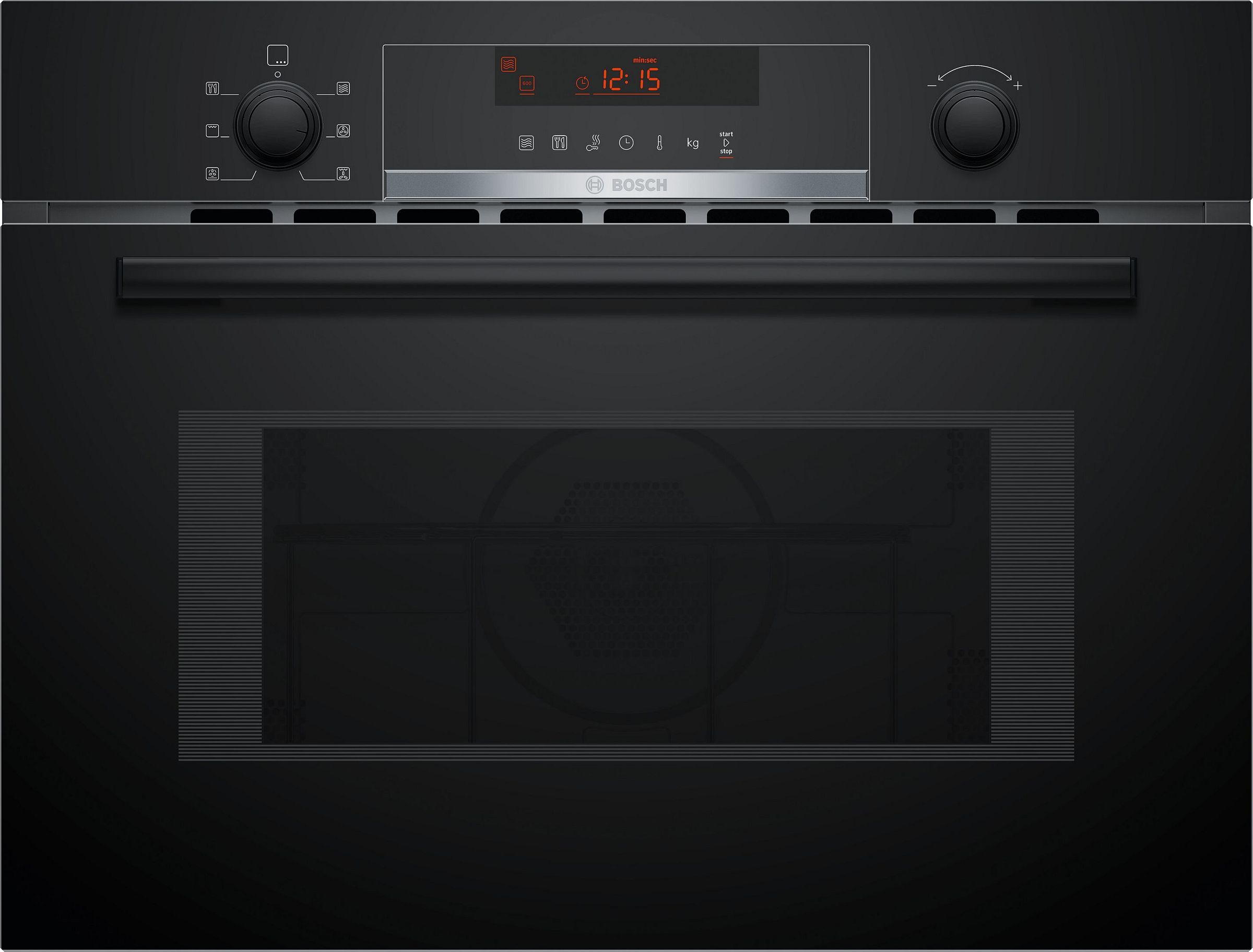 Four combiné micro-ondes BOSCH 900W 44L Noir CMA583MB0