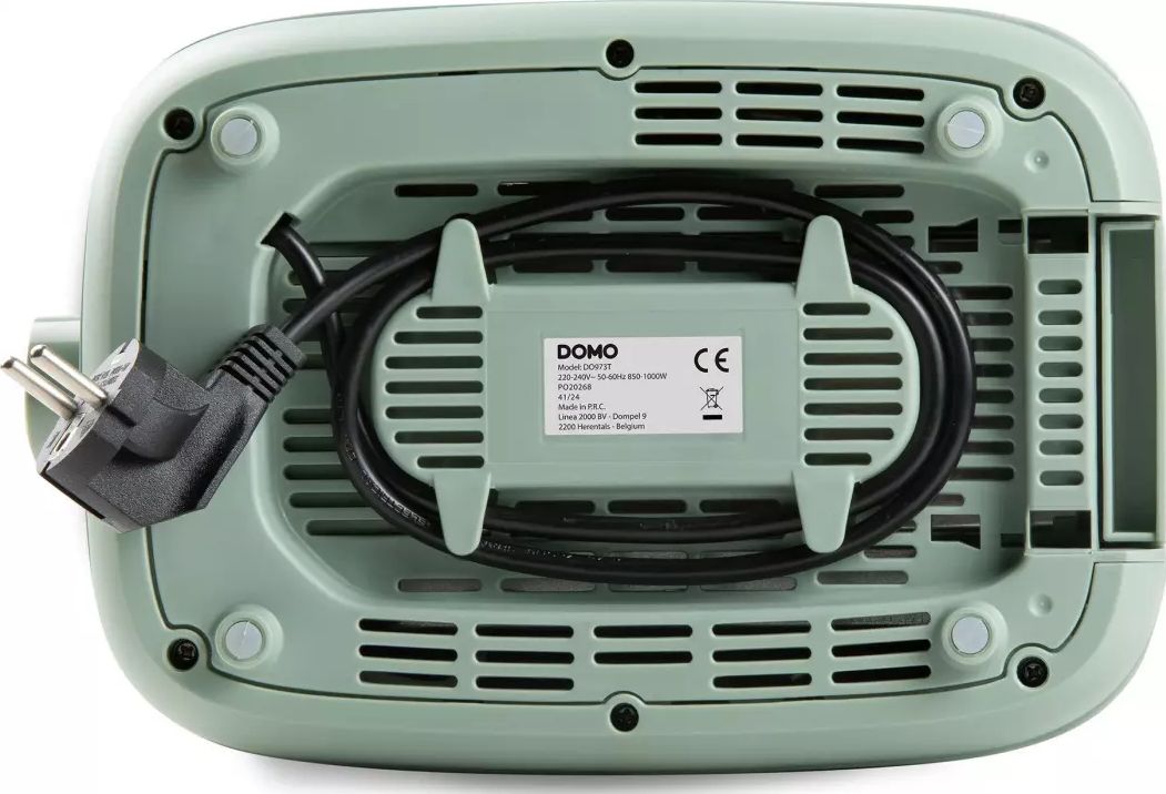 Grille pain DOMO 2 fentes 1000W Vert - DO973T