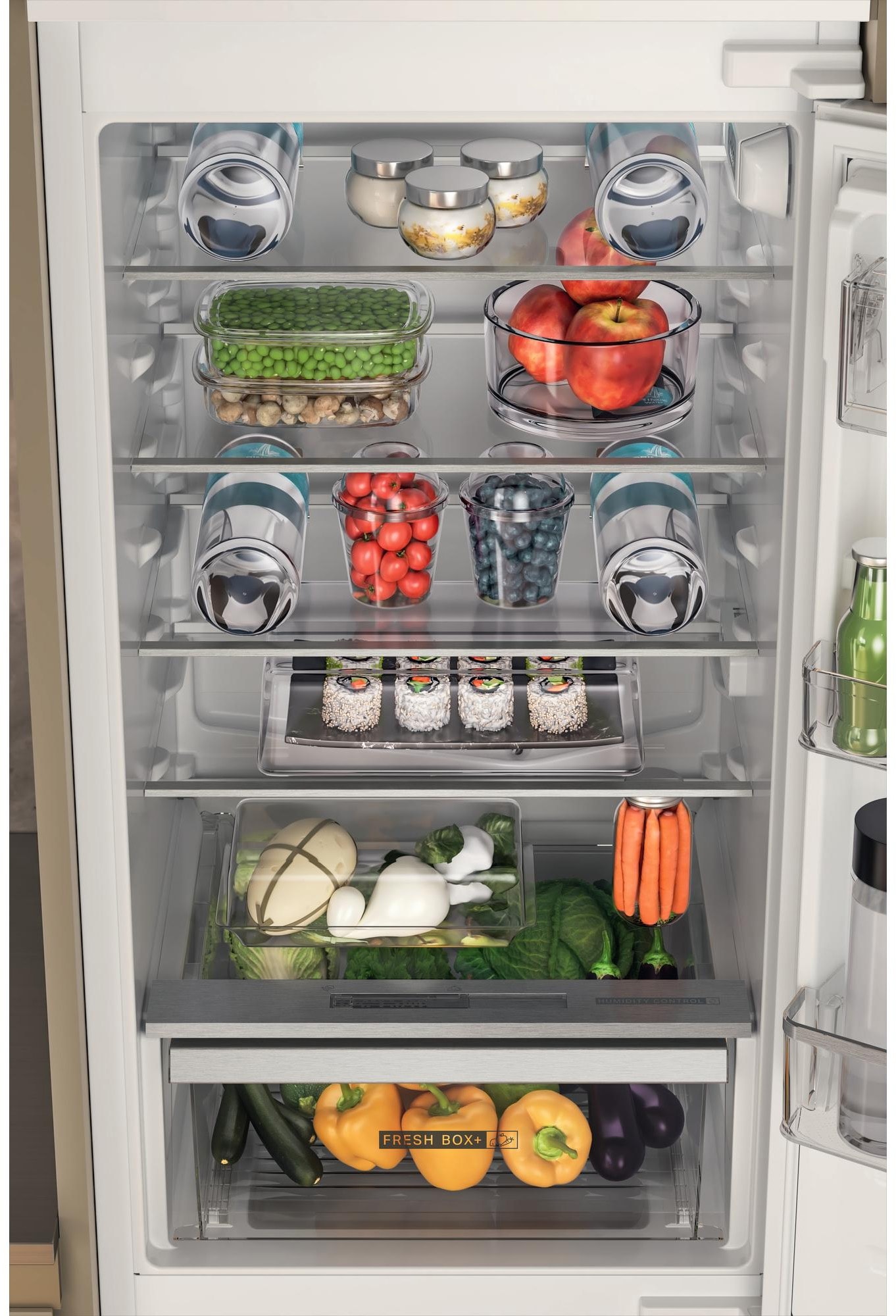 Réfrigérateur congélateur encastrable WHIRLPOOL  - WHC18D041C1