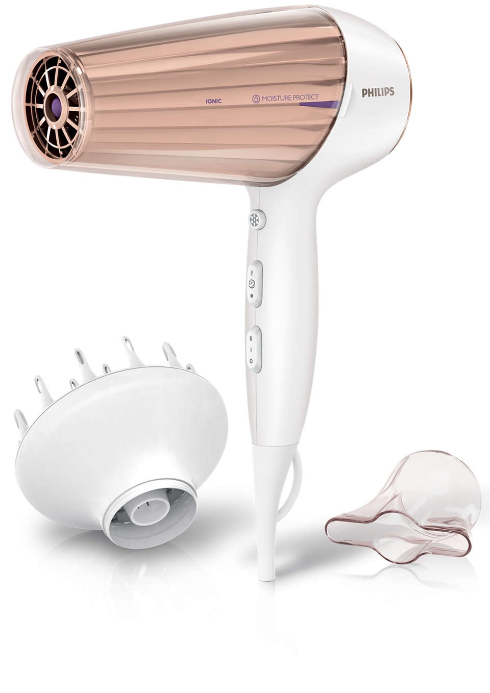 PHILIPS Sèche-cheveux DryCare Prestige Moisture Protect - HP8280/00