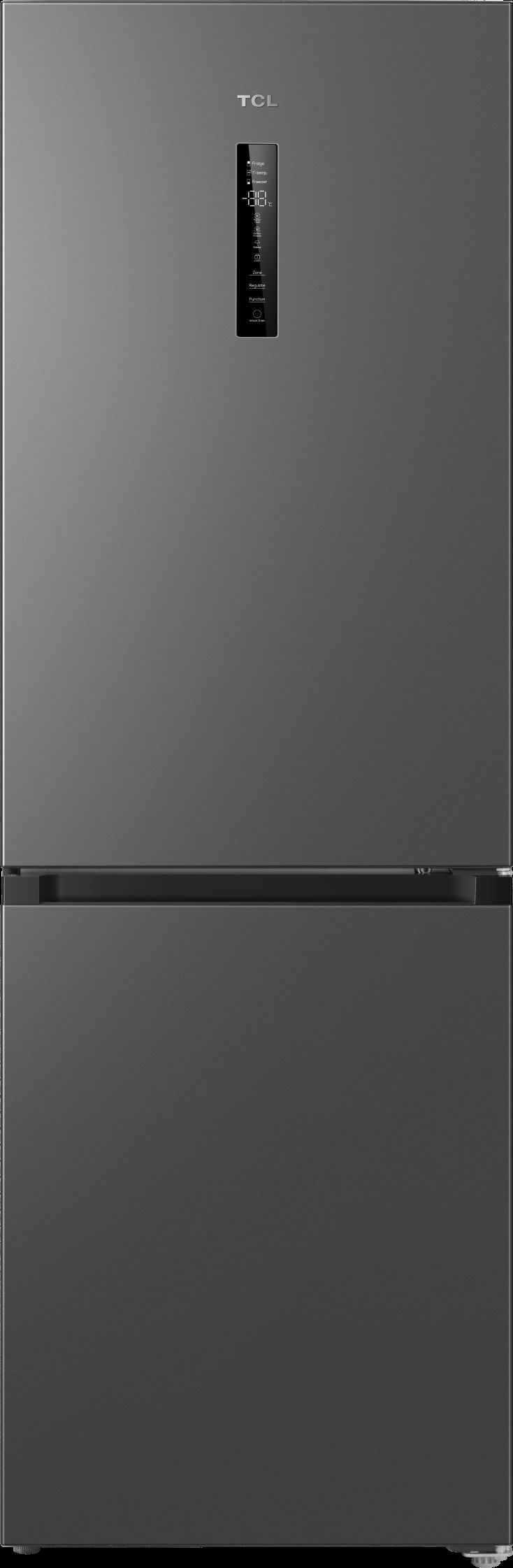 Réfrigérateur congélateur bas TCL No frost 340L Gris Quartz RP340BSD0