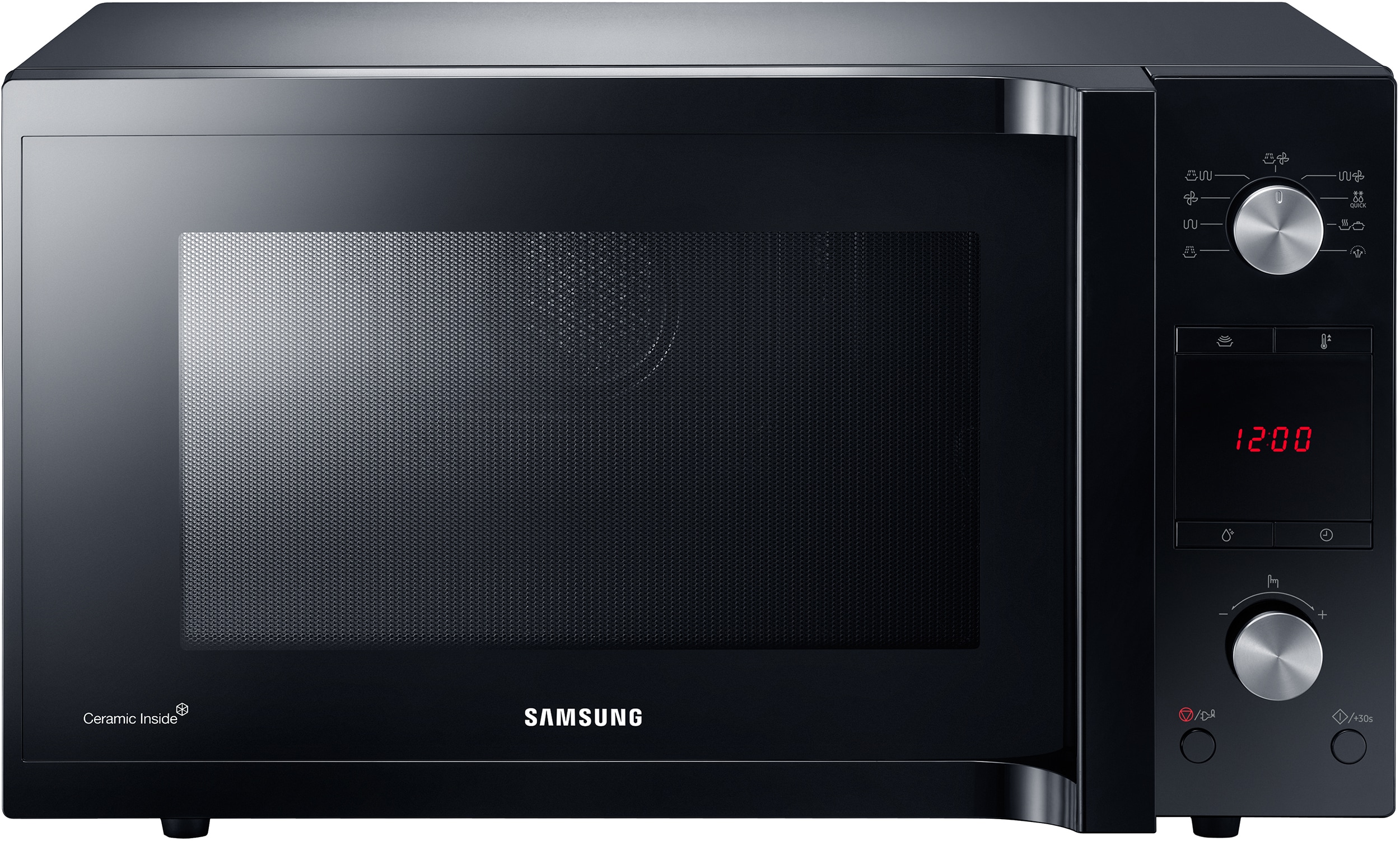 SAMSUNG Micro ondes Combiné Steam Clean 1550W 45L Noir - MC455TFRCBBEF