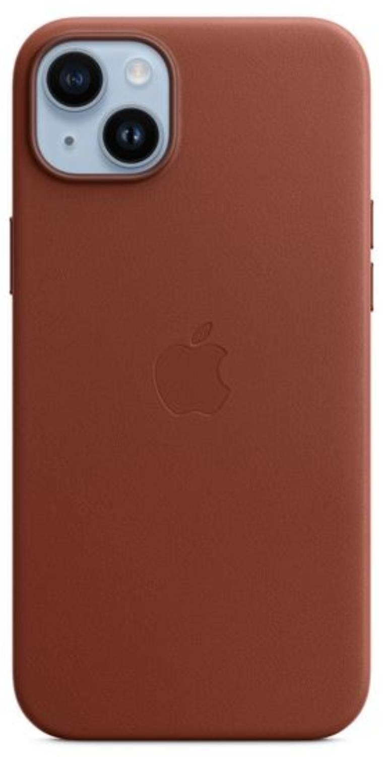 APPLE Coque iPhone 14 Plus cuir marron  MPPD3ZM/A