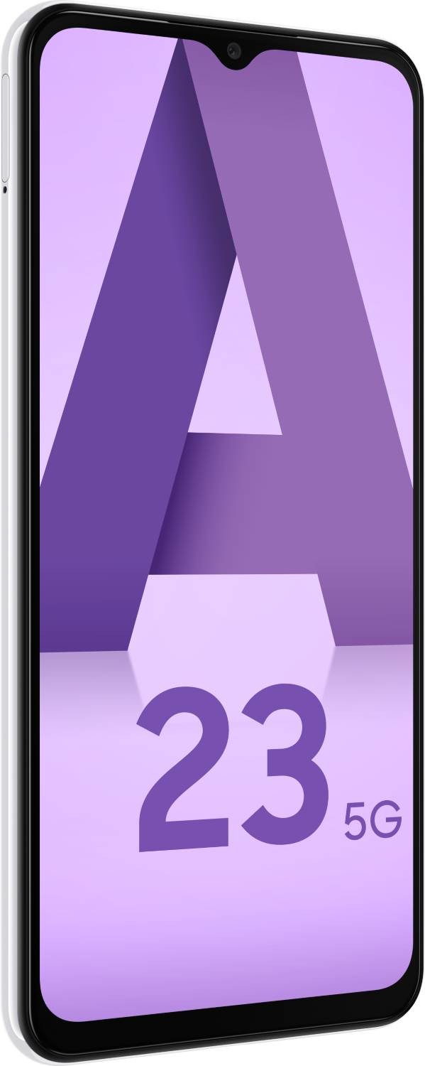SAMSUNG Smartphone Galaxy A23 5G 64Go Blanc - GALAXY-A23-5G-64BL