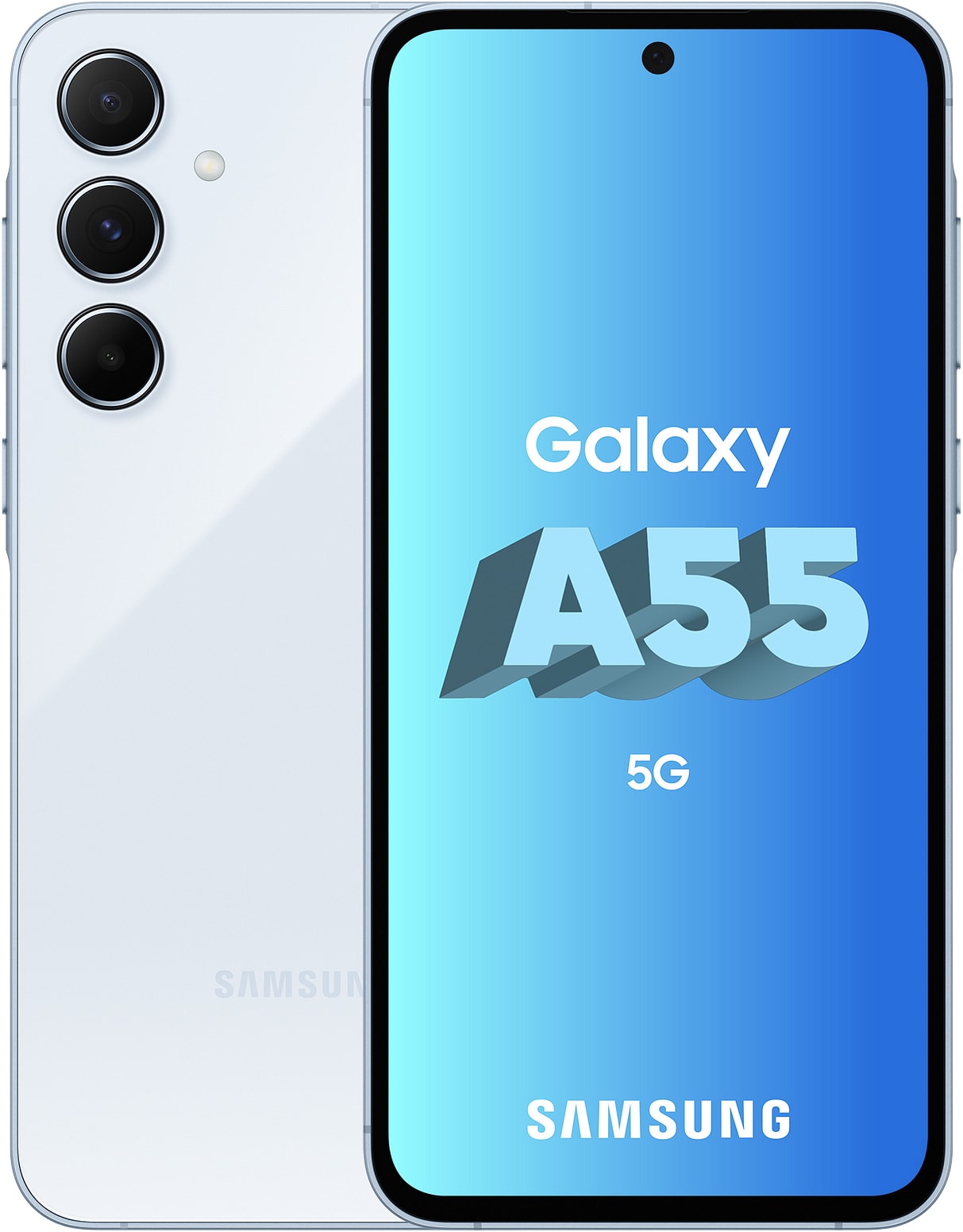 SAMSUNG Smartphone Galaxy A55 5G 128Go Bleu - GALAXY-A55-128-BLEUC