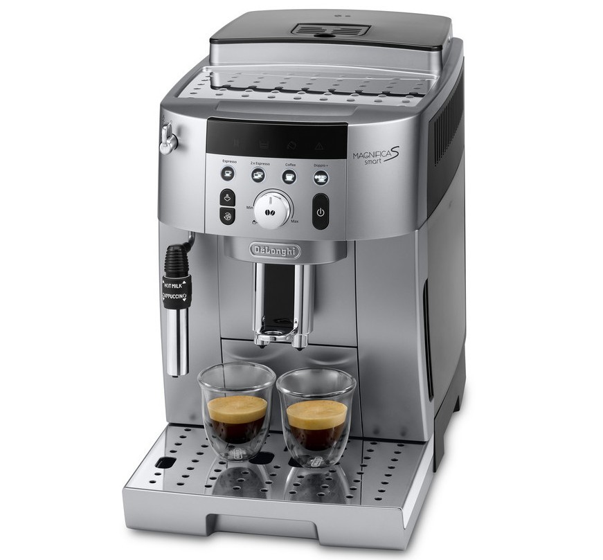 Robot expresso DELONGHI Broyeur, Magnifica S Smart, Inox - ECAM25031SB