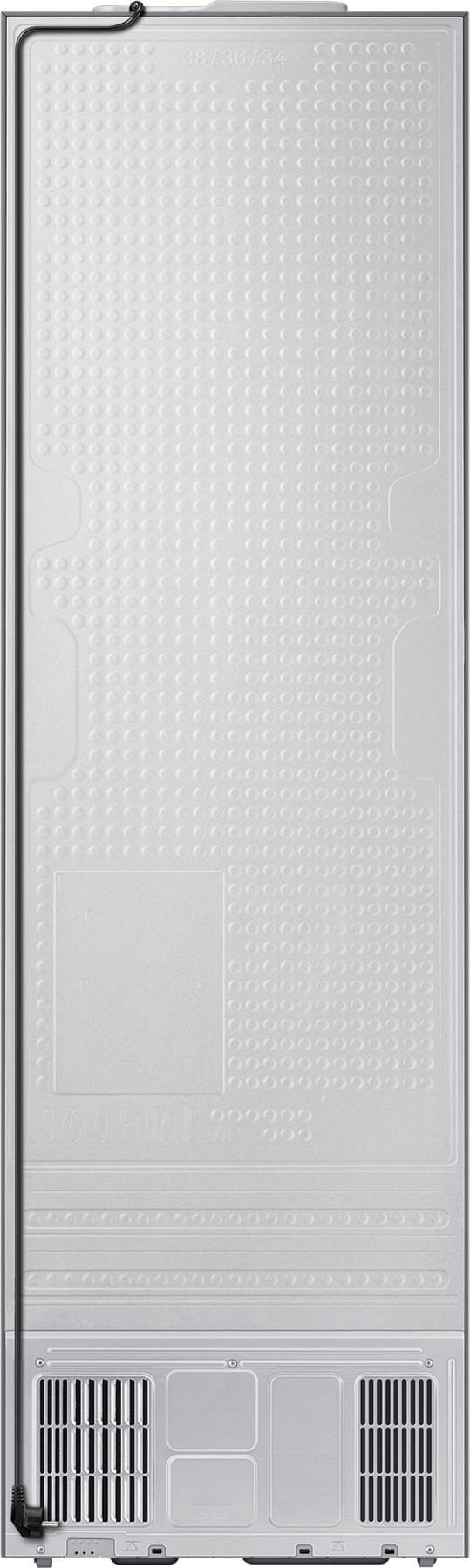 SAMSUNG Réfrigérateur congélateur bas No Frost Multi-Flow 390L Gris - RB38C602CSA