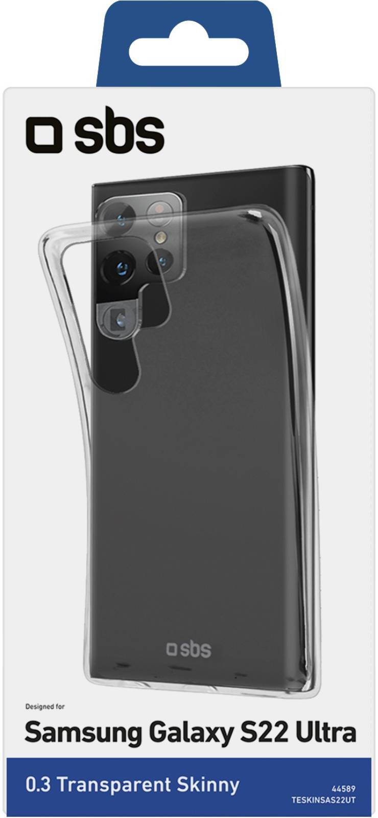 Coque smartphone SBS  Skinny pour Samsung Galaxy S22 Ultra - COQUE-SKIN-GAL-S22UL
