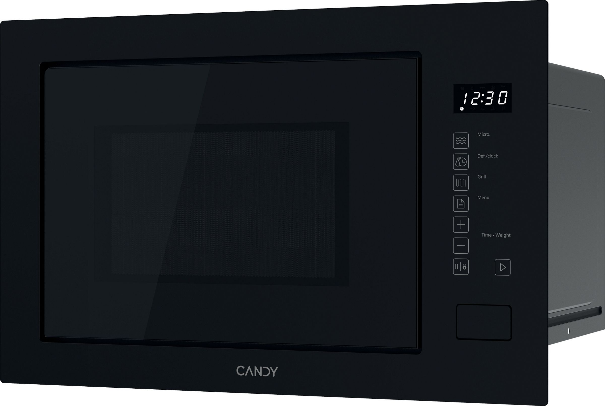 Micro ondes Grill Encastrable CANDY 25L 850W Noir - CA38FL7N25WXB