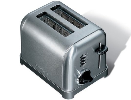Grille pain CUISINART acier brossé 3 fonctions 900W - CPT160E