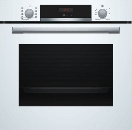 Four encastrable pyrolyse BOSCH Série 4 AutoPilot10 71L Blanc - HBA573BV0