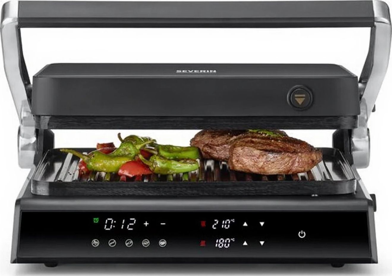 Grill viandes SEVERIN 30x22cm Céramique Noir - KG2399