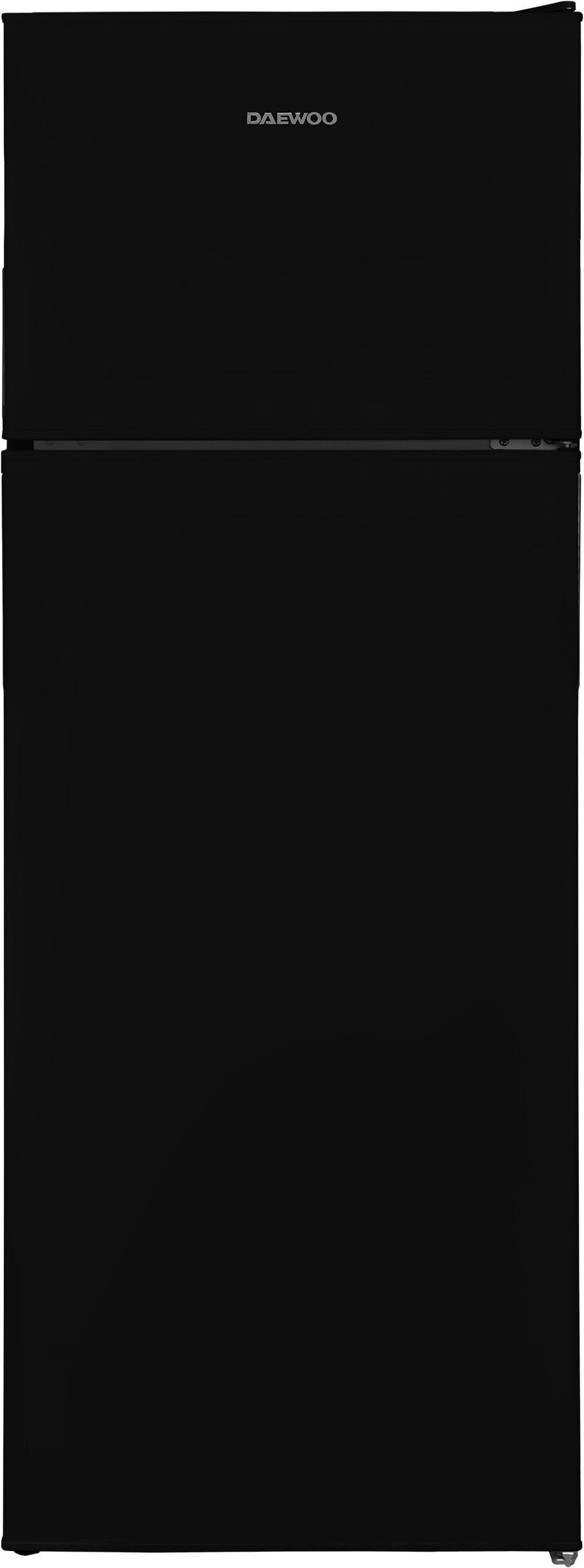 Réfrigérateur congélateur haut DAEWOO Froid statique, Odour Free, 213L, Noir CTL0263EBMA0