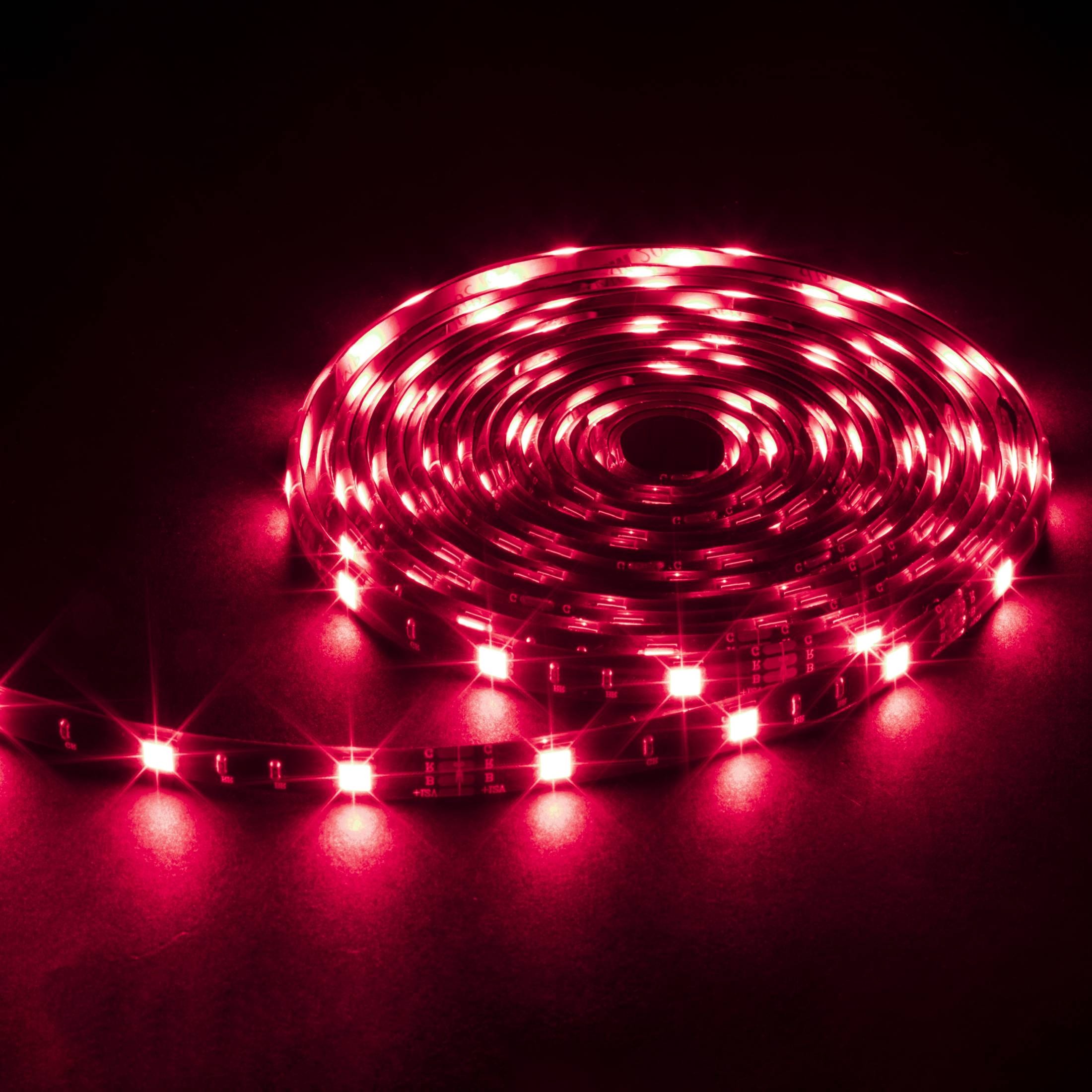Ruban LED KONIX 5m USB 16 couleurs - BANDELED-5M-USB