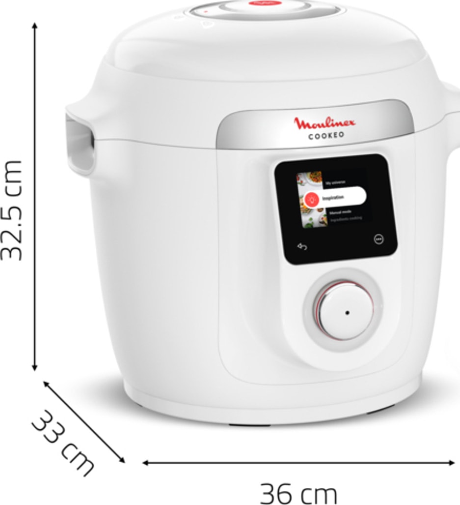 Multicuiseur MOULINEX 6L 1600W Blanc - CE952110