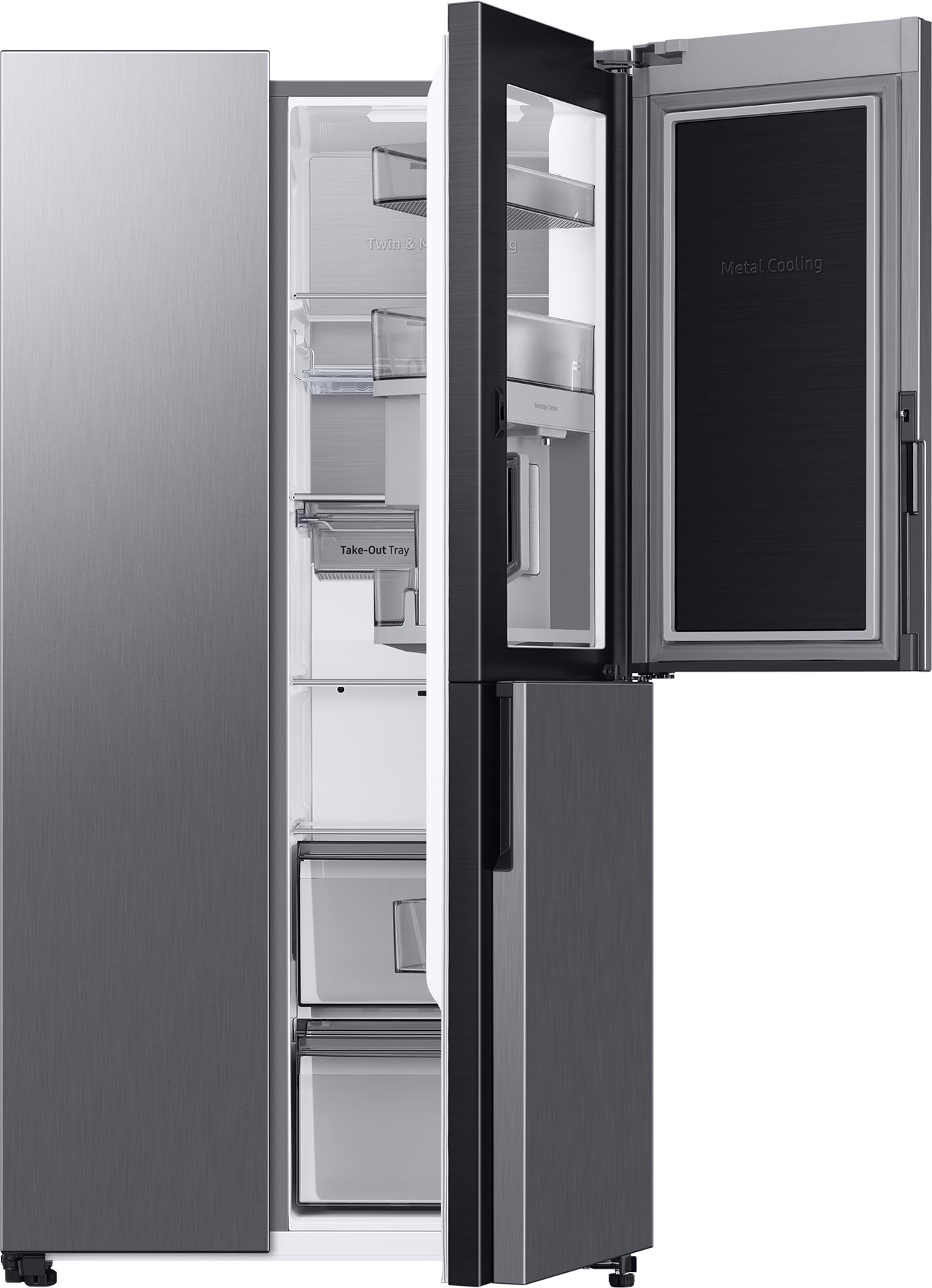 Réfrigérateur side by side SAMSUNG Froid Ventilé Plus 645L Inox - RH69CG895DS9
