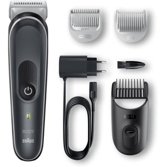 BRAUN Tondeuse corps Series 5 BG5340 Corps intégral avec technologie SkinShield  BG5340