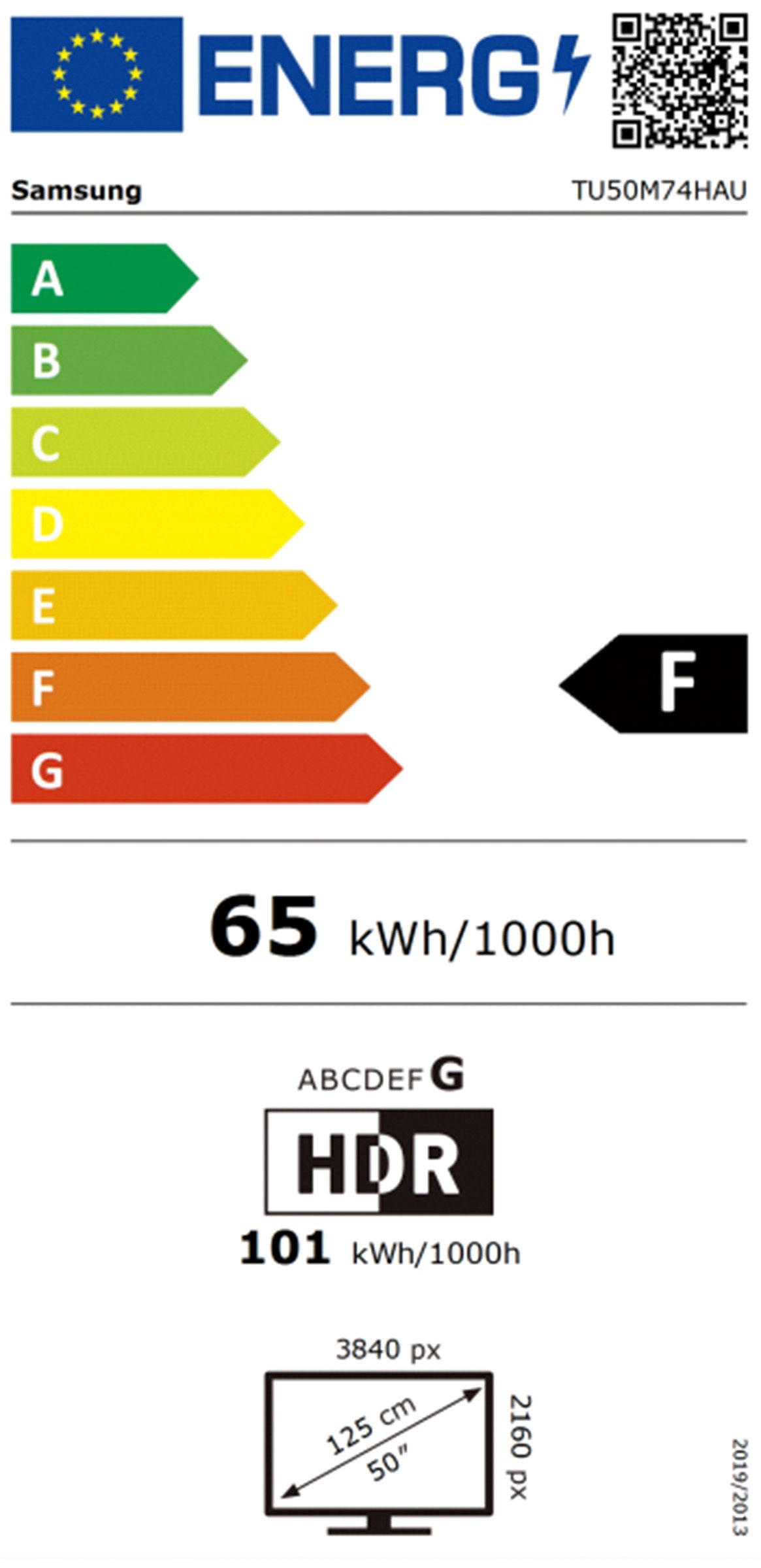 TV Mini LED 4K 127 cm SAMSUNG  - TU50M74H