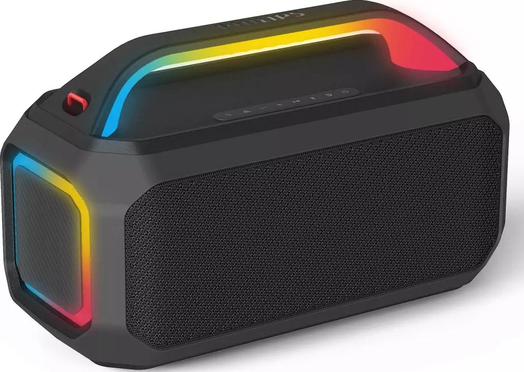 Enceinte portative PHILIPS 100W 24h Powerbank Étanche RGB Noir - TAS7000EB/00