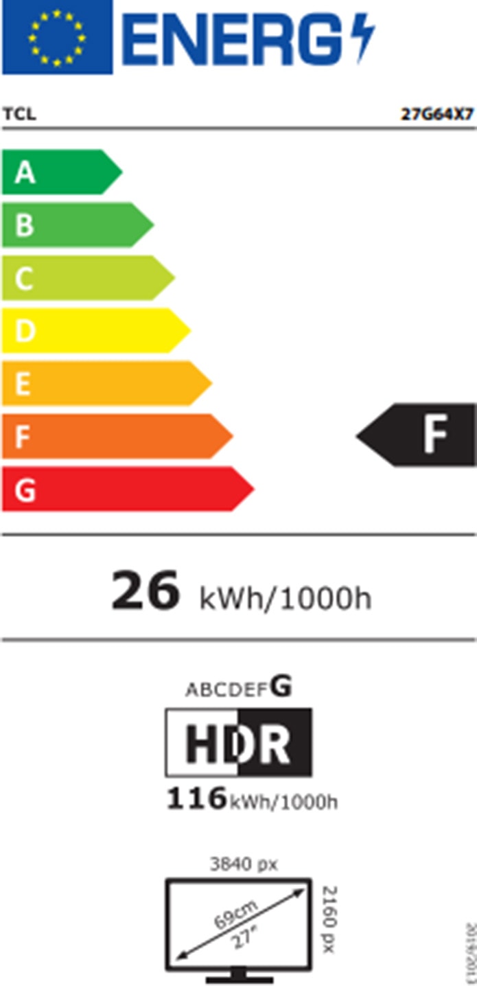 Ecran 27 pouces QHD TCL  - 27G64