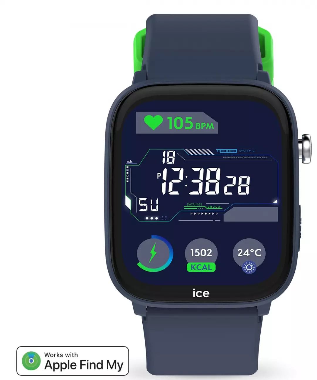 Montre connectée ICE WATCH Ice Smart Junior 3.0 35mm Bluetooth Bleu ICESMARTJRFINDMYBL