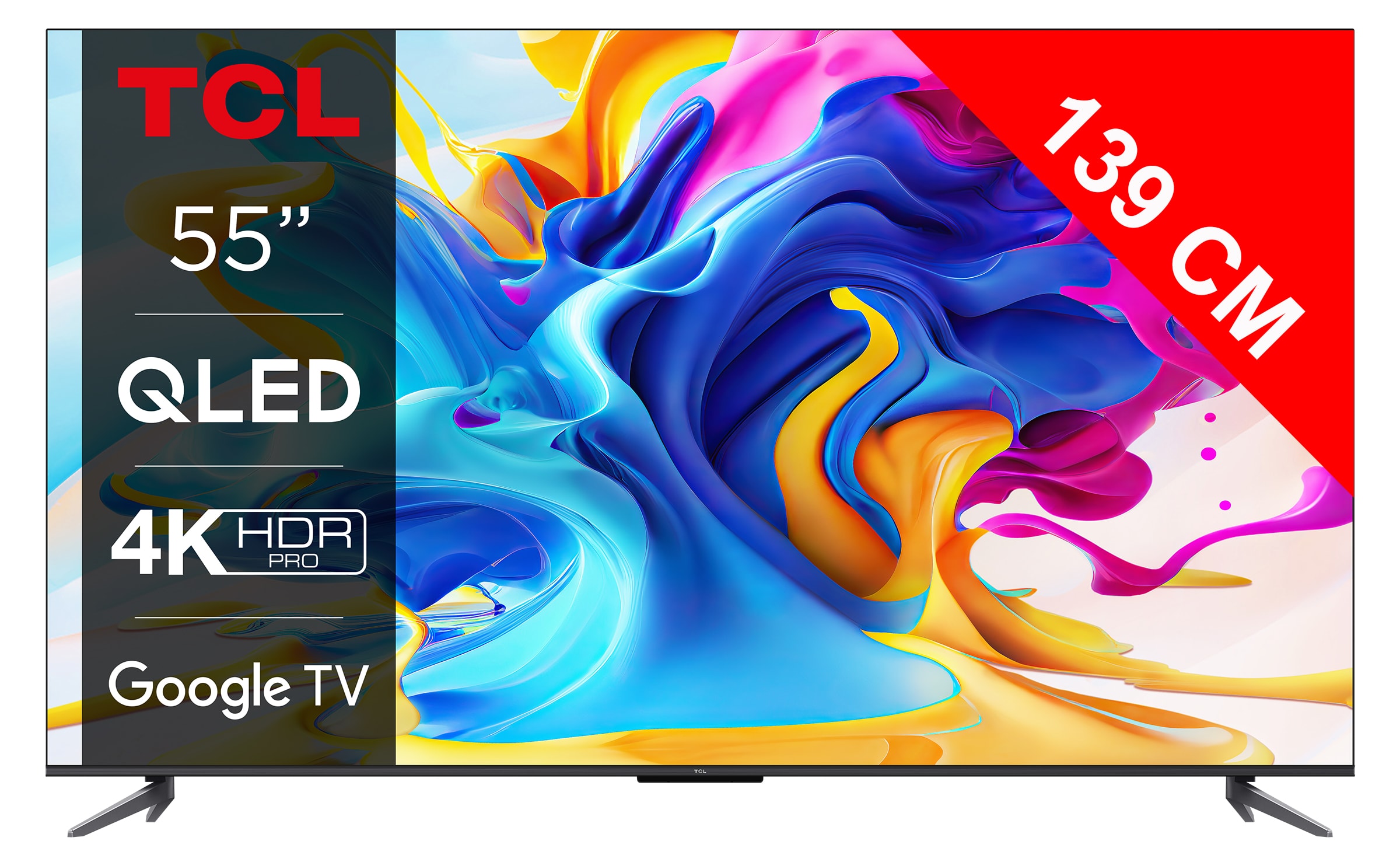 TV QLED 4K 139 cm TCL - 55C649 TV QLED 4K 139 cm TCL - 55C649