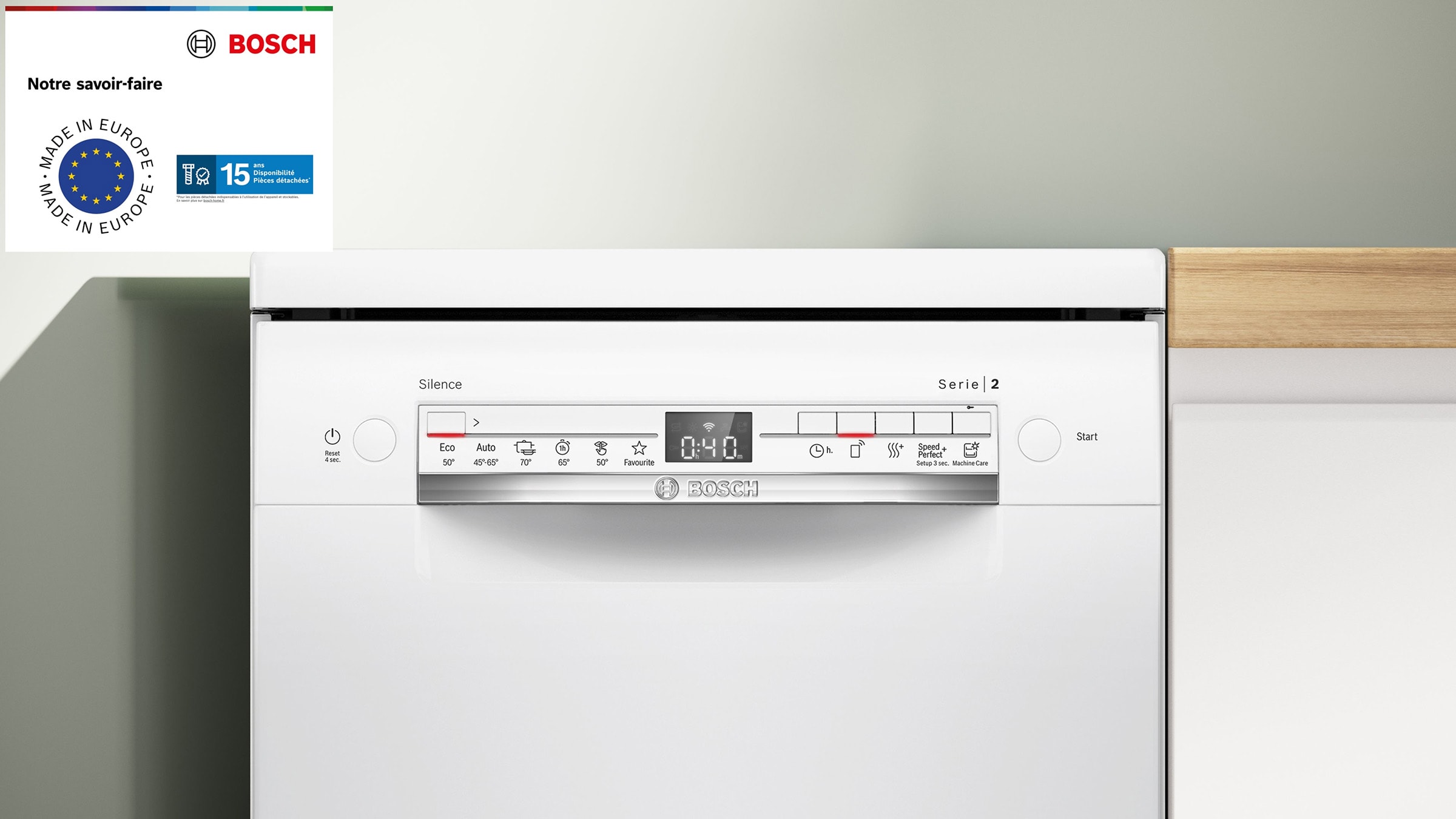 Lave vaisselle 45 cm BOSCH - SPS2HKW58E Lave vaisselle 45 cm BOSCH - SPS2HKW58E