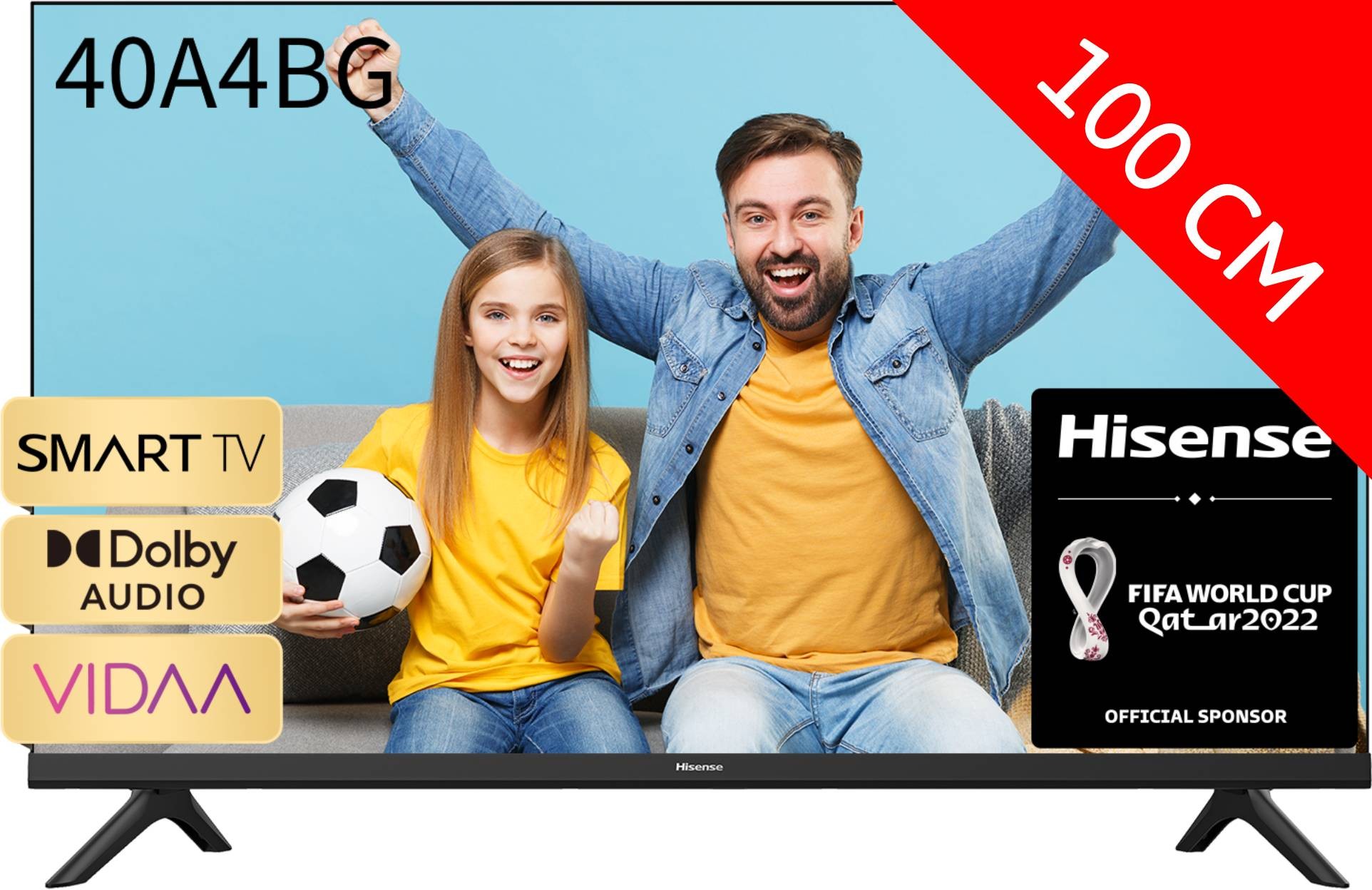 HISENSE TV LED Full HD 100 cm 40" 40A4BG HISENSE TV LED Full HD 100 cm 40" 40A4BG