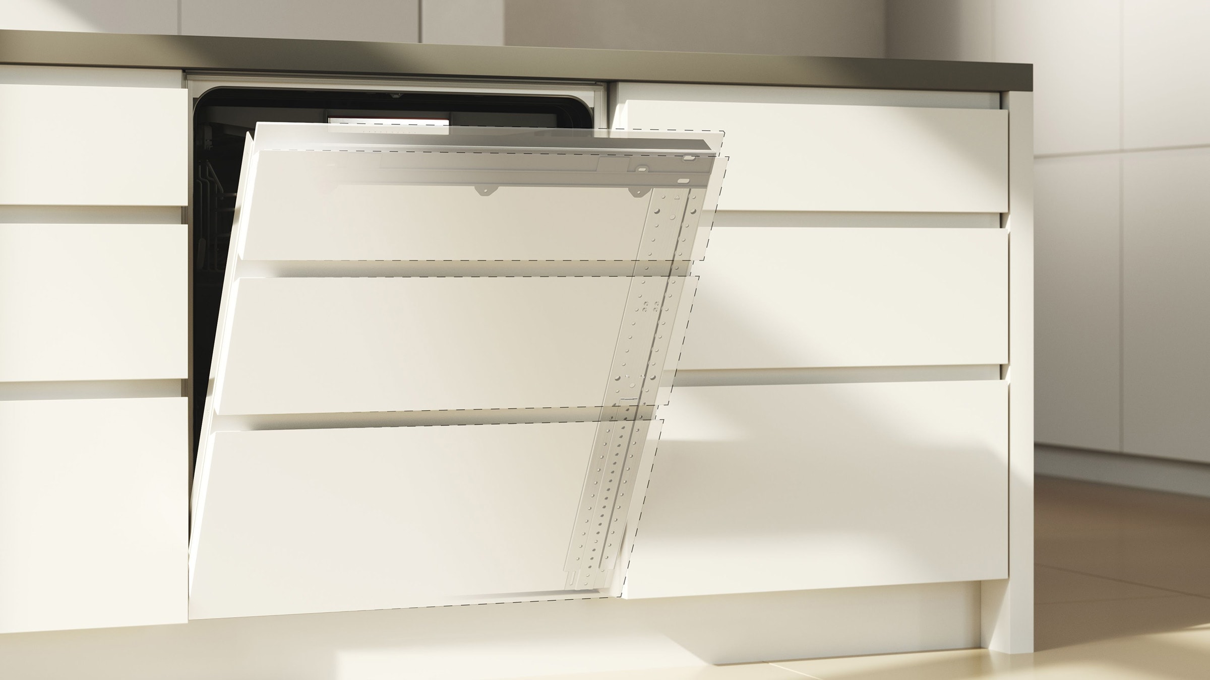 Porte de lave-vaisselle SIEMENS Portes séquencées 45/60cm - SZ38BI00