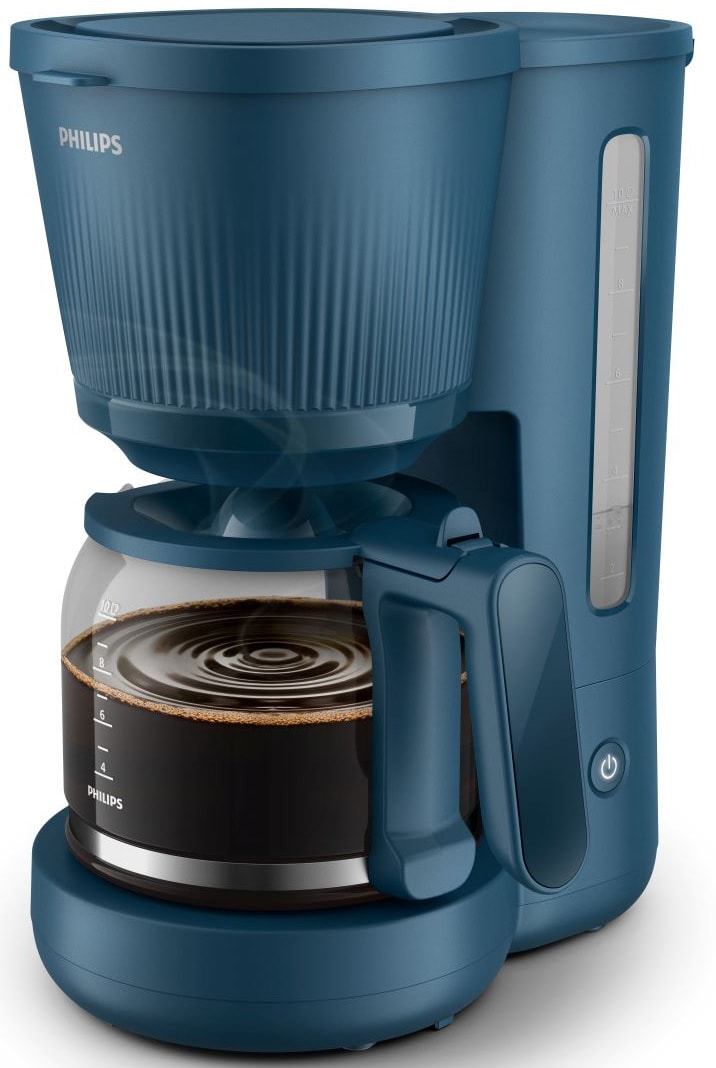 Cafetière PHILIPS à filtre, 1,25L, Bleu HD7411/70