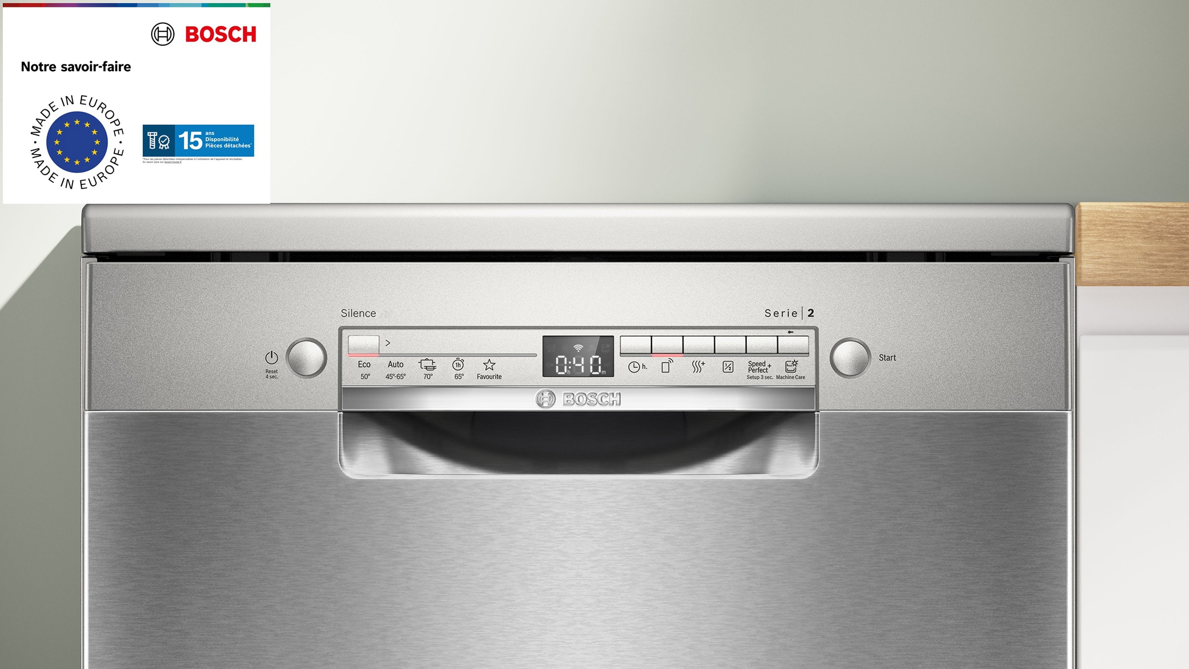 Lave vaisselle 60 cm BOSCH - SMS2HVI02E Lave vaisselle 60 cm BOSCH - SMS2HVI02E