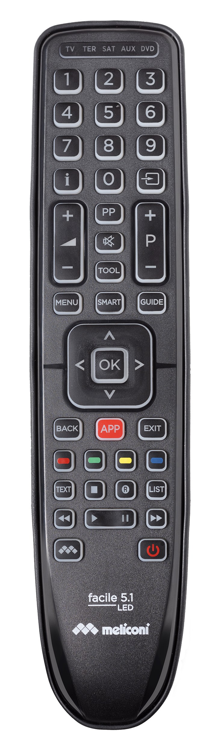 MELICONI Télécommande universelle   FACILE51LED