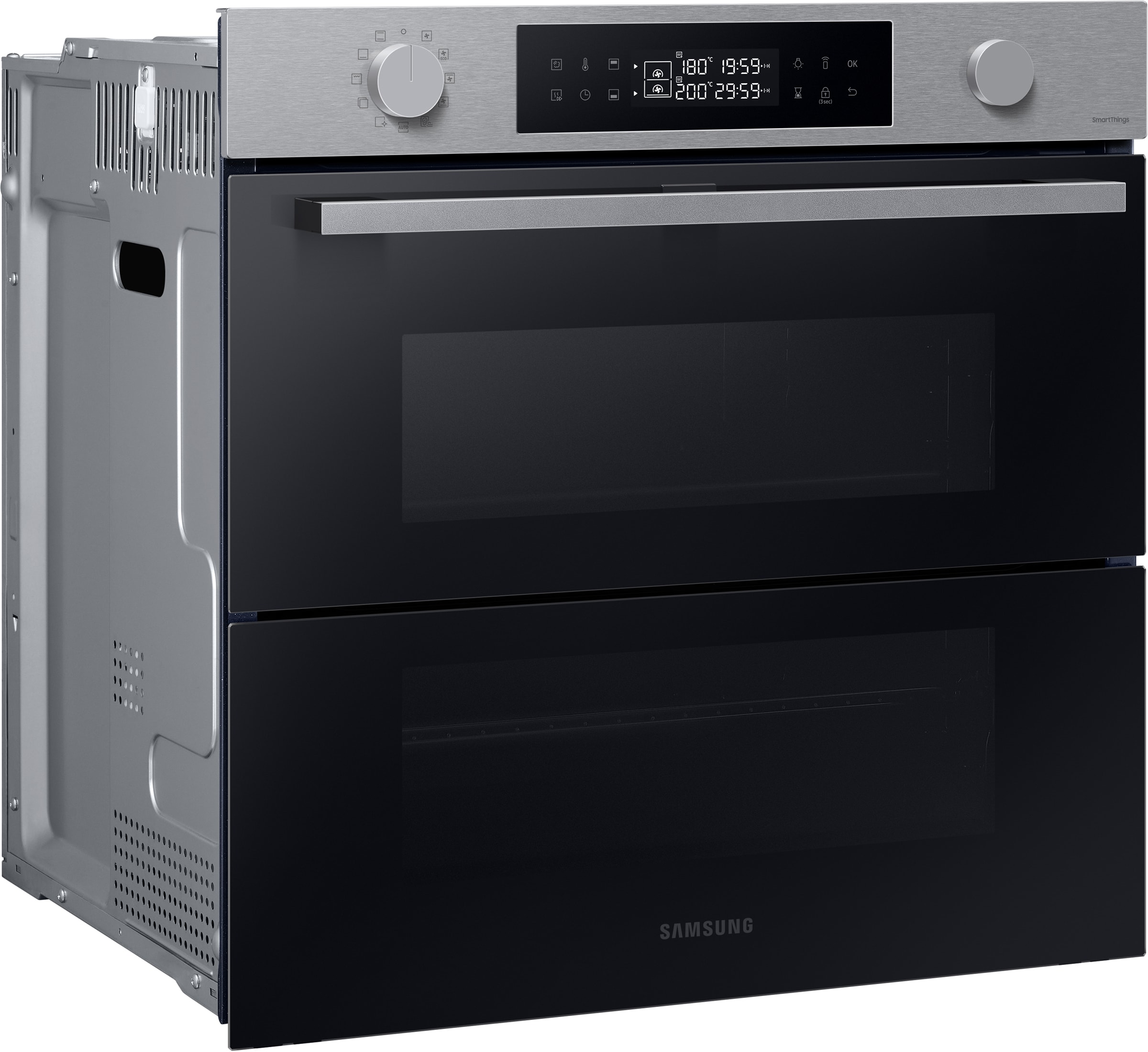 Four encastrable pyrolyse SAMSUNG Dual Cook Flex 76L Noir - NV7B4550VAS Four encastrable pyrolyse SAMSUNG Dual Cook Flex 76L Noir - NV7B4550VAS