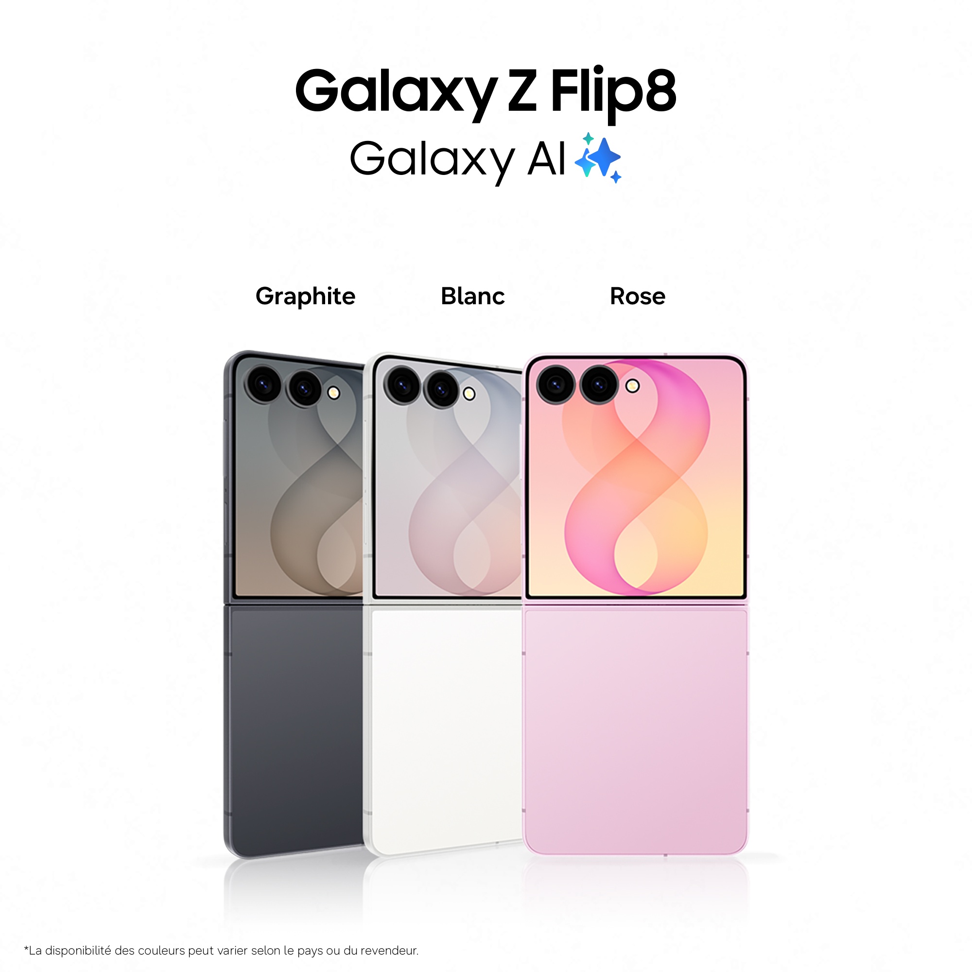 Galaxy Z Flip8 512Go Graphite SAMSUNG  - SM-F776BZKHEUB